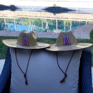 2 Rare, Anaheim ANGELS Hats, One Size Fit Most
